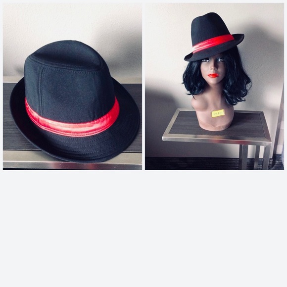 Black Fedora (w) Red Band - Picture 4 of 8